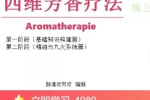 【捐赠[红包]79.99·《AL4587-qian聊-四维芳香疗法》】