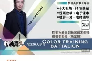 【捐赠[红包]29.99·《AL4818-格林美发教育学院-第一期色彩训练营 【课程结束，永久复训】》】