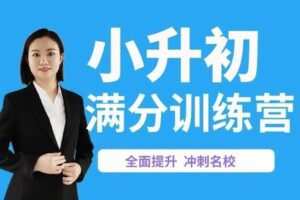 【捐赠[红包]39.90·《YL2315-蔡老师小学语文-小升初语文满分训练营》】