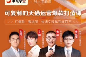 【捐赠39.9[红包]·《Z1225-牛气学堂-可复制的天猫运营爆款打造课》】