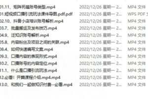 【10[红包]·S3731【不齐】《短视频引流 | 口播号》会说话就能引流】
