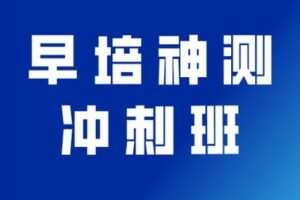【捐赠[红包]29.90·《YL2346-宇神数学讲堂-早培神测冲刺班》】