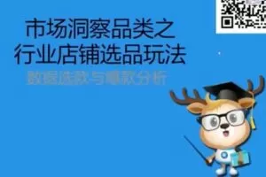 捐赠19.9[红包]·D0506-2022《玩转生意参谋之选品秘籍-比克》