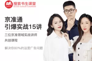 【捐赠19.8[红包]·《Z4951-搜索书生课堂-京准通引爆实战15讲》】 【原版无水印】