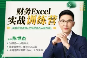 【捐赠16.9[红包]·《Z0612-二肆财税-财务Excel实战训练营》】