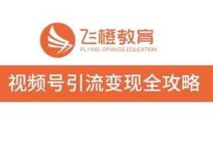 捐赠29.9[红包]·D0559-2022《D0559-飞橙教育抓住微信红利，视频号引流变现全攻略 》