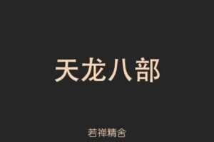【捐赠29.9[红包]·《Z7662-若禅云舍-天龙八部》】