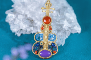 【捐赠7.8[红包]·《Z7441-礼乐胸针_编法教程_千代》】 【原版无水印】