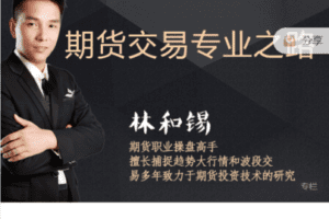 【捐赠29.9[红包]·《Z7510-惠选财经-林和锡——期货交易专业之路》】