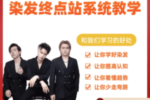 【捐赠26.8[红包]·《Z7527-CTB染发终点站系统教学》】