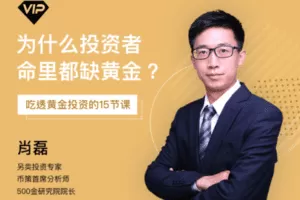 【捐赠19.9[红包]·《Z7531-思投社-为什么投资者命里都缺黄金：吃透黄金投资的15节课》】