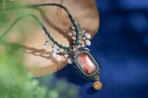 【捐赠5.8[红包]·《Z7717-似锦项链 编法教程_千代》】