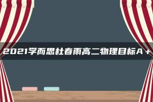 2021学而思杜春雨高二物理目标A＋