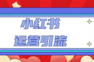 小红书运营引流全系列课程：教你养高权重新号，实操每天引流100精准粉