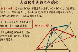 乐乐课堂 中考数学几何综合知识点专题复习