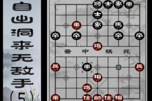 中国象棋：云中棋苑自出洞来无敌手