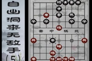 中国象棋：云中棋苑自出洞来无敌手