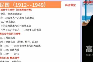 朱秀宇 高三历史2021年秋季班