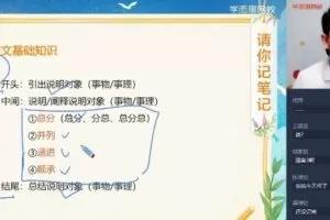 【2021-暑】初二语文阅读写作直播目标A+班（孙清珍）[完结]
