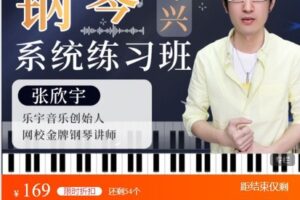 【捐赠[红包]9.99·《AL4884-中老年艺术网校-钢琴即兴系统练习班》】