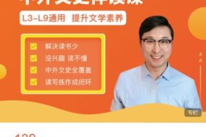 【捐赠[红包]9.99·《AL4880-园丁汇教育精品-中外文史伴读课》】