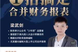 【捐赠[红包]68.88·《AL4999-中国会计视野1招搞定合并财务报表》】
