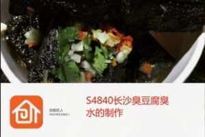 【29[红包]·S4840长沙臭豆腐臭水的制作】