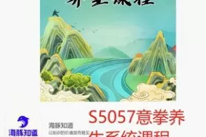【39[红包]·S5057意拳养生系统课程】