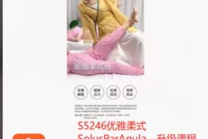 【29[红包]·S5246优雅柔式SolusParAgula… 升级课程】