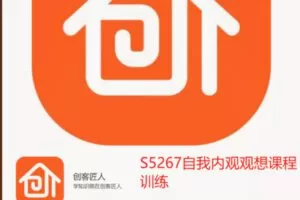 【29[红包]·S5267自我内观观想课程训练】