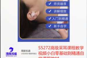 【19[红包]·S5272高级采耳课程教学视频小白零基础到精通自学课程教材】