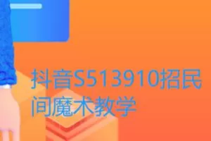 【28[红包]·S513910招民间魔术教学】