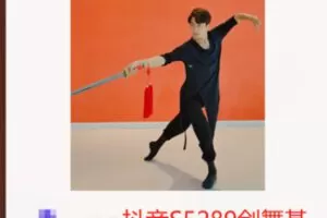 【19[红包]·S5289剑舞基础剑花与舞蹈教学】