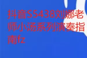 【19[红包]·S5438刘娜老师小汤系列演奏指南fz】