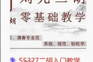 【28[红包]·S5327二胡入门教学】