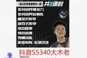 【19[红包]·S5340大木老师街舞教学技巧】