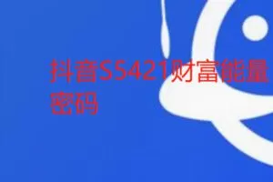 【29[红包]·S5421财富能量密码】