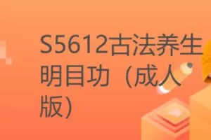 【12[红包]·S5612古法养生明目功（成人版）】