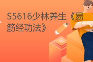 【13[红包]·S5616少林养生《易筋经功法》】