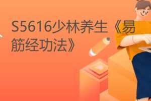 【13[红包]·S5616少林养生《易筋经功法》】