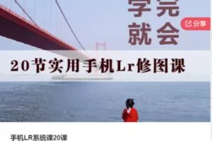 【20[红包]·S5791手机LR系统课20课】