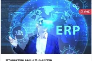 【29[红包]·S5782易飞ERP系统LRP批次需求计划系统】