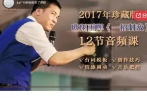 【49[红包]·S6000【一招制敌】2017年欧阳雨晖12节珍藏教学音频】