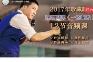 【49[红包]·S6000【一招制敌】2017年欧阳雨晖12节珍藏教学音频】