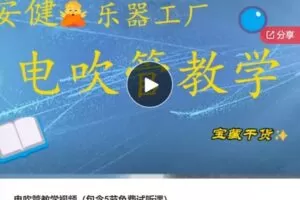 【12[红包]·S5998电吹管教学视频】