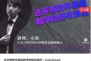 【12[红包]·S6122达芬奇软件基础教学和场布调色】