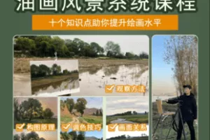 【捐赠168.0[红包]·《Z7804-罗召龙基础美术教育.油画风景系统课程》】