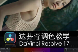 舞光弄影达芬奇调色教学DaVinci Resolve17速成教学大师指南课【画质不错只有视频没有素材】