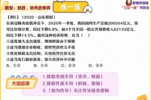 作业帮-周峤矞 2022届高考政治暑假班