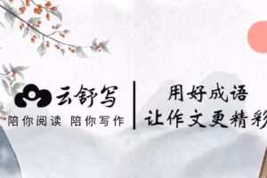 云舒写 小学高分作文必会成语课